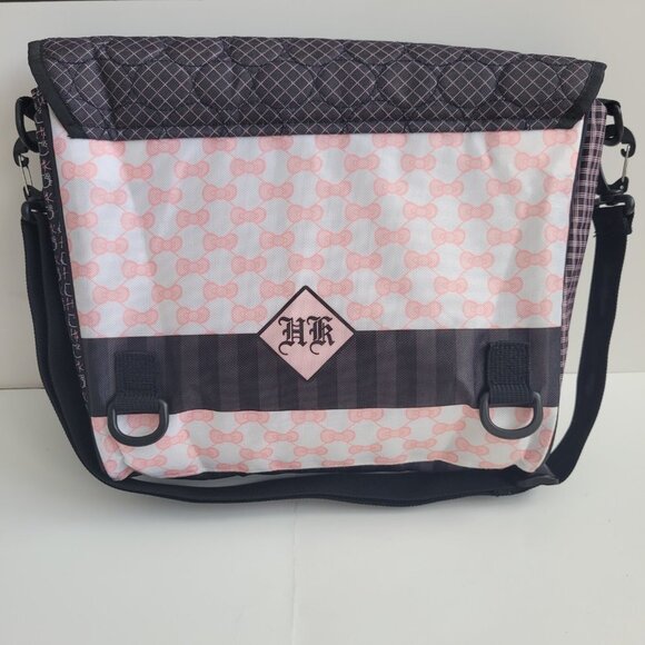 Sanrio Hello Kitty 2013 Tupperware Shoulder Bag Pink & Black Messenger b… - Picture 3 of 10